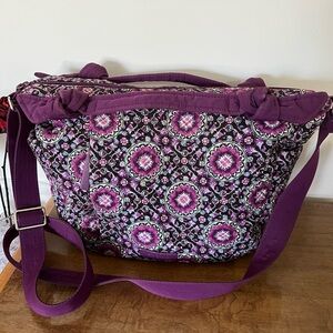 Vera Bradley Lilac Medallion Travel Bag See Photos